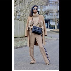 Zara striped trousers